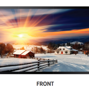 55 inch 55" outdoor high bright monitor rental orlando