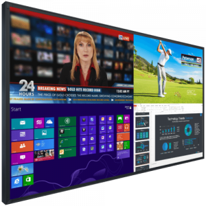 98" 4K Touchscreen monitor rentals - Planar UR9851 98 inch